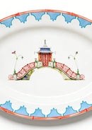 Oval Platter –Garden Stone Bridge【Pre-order】