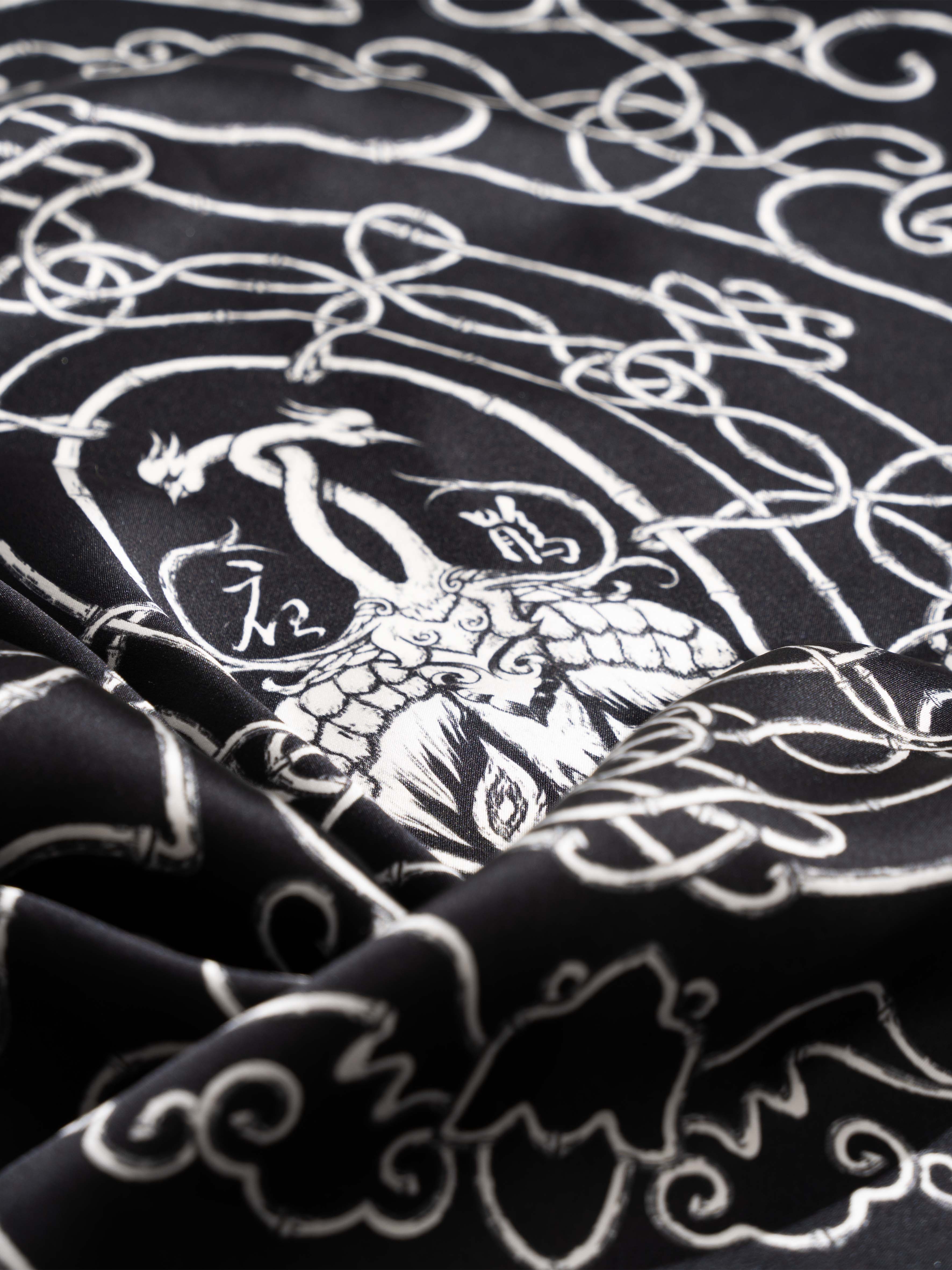 Qiling Silk- Black & Silver 【Pre-order】