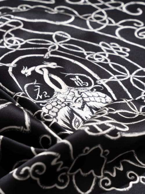 Qiling Silk- Black & Silver 【Pre-order】