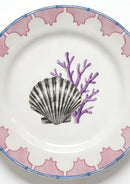 Small Plate-Coral & Shell【Pre-order】