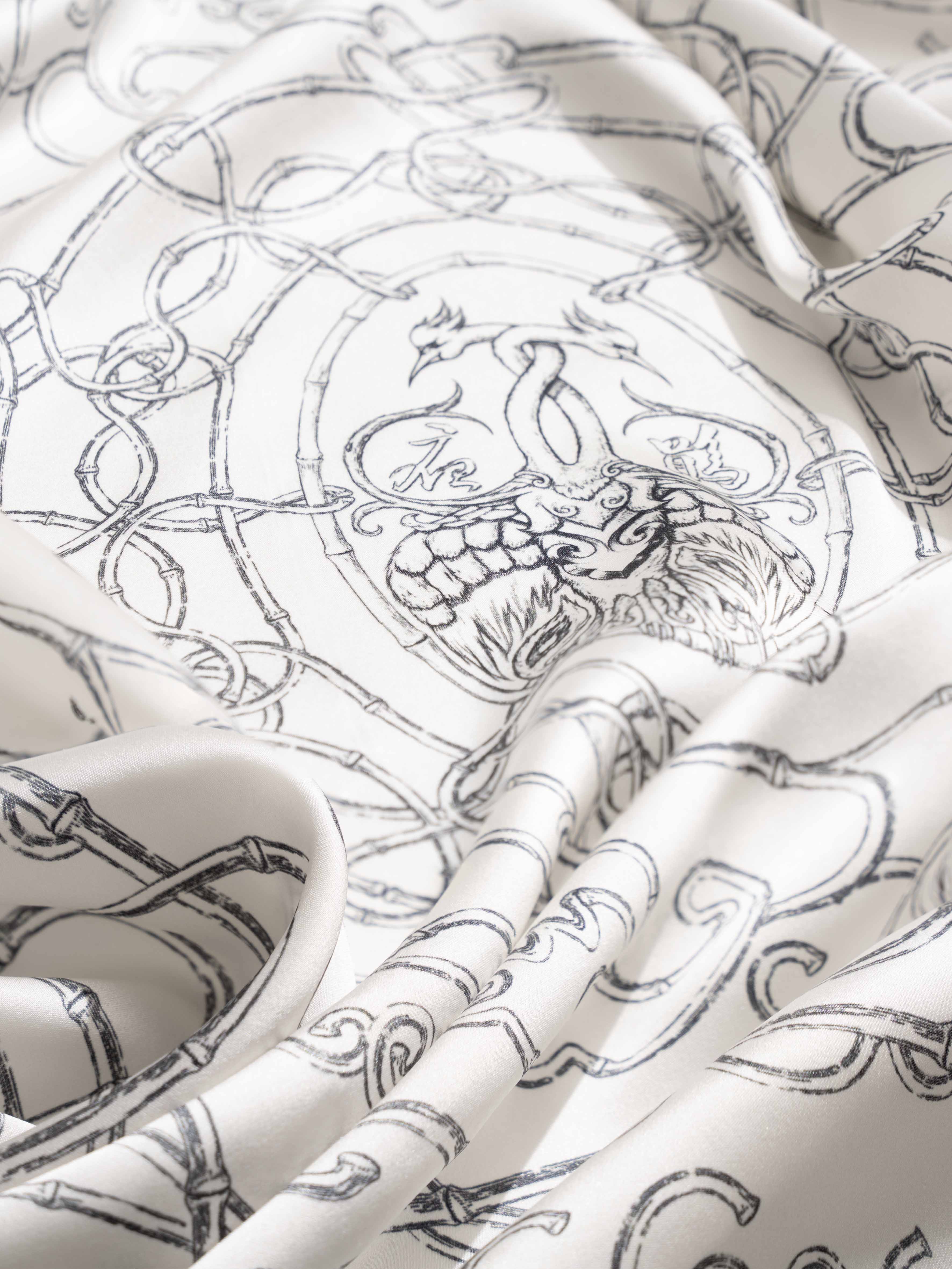 Qiling Silk- White &  Silver【Pre-order】