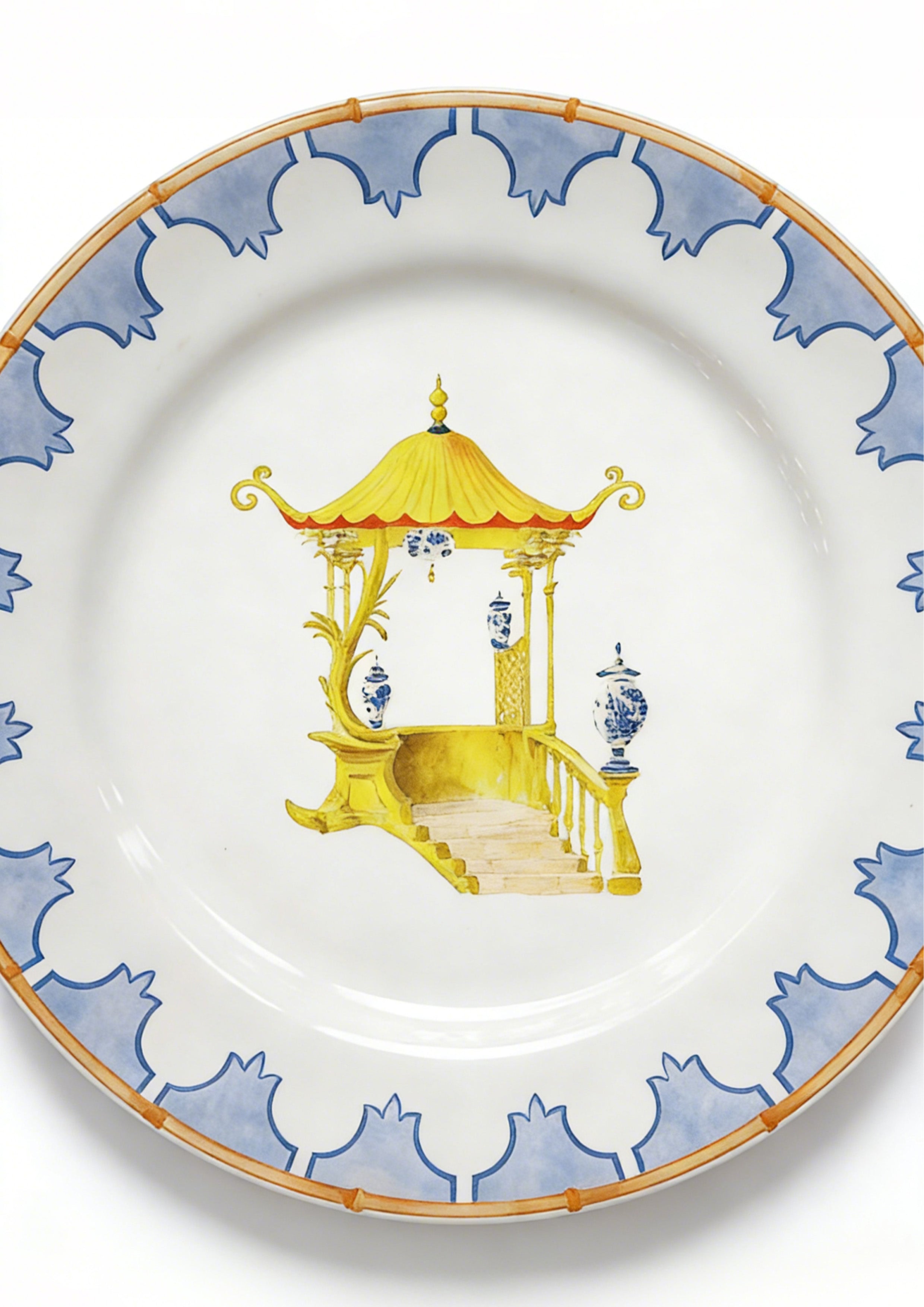 Versatile Ceramic Platter – Yellow Pavilion