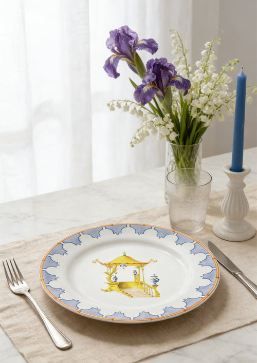 Versatile Ceramic Platter – Yellow Pavilion